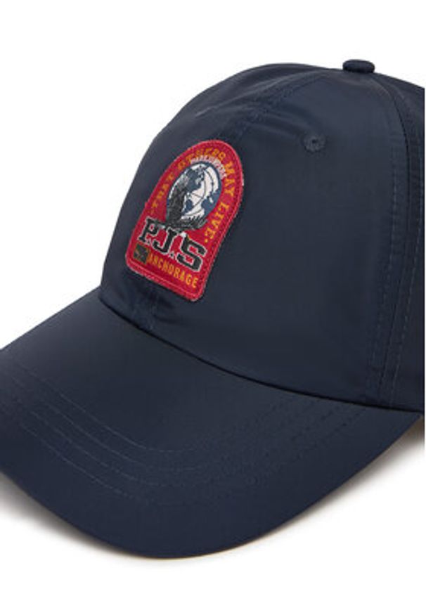 Parajumpers Czapka z daszkiem Bravo 25SMPABCHA13 Granatowy. Kolor: niebieski. Materiał: poliamid, nylon