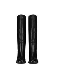 Gino Rossi Kozaki WGA3329-1Z Czarny. Kolor: czarny. Materiał: skóra #8