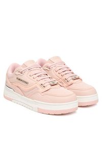 Plein Sport Sneakersy SAFS USC0845 STE003N Różowy. Kolor: różowy. Materiał: skóra #5