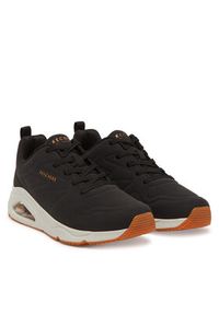 skechers - Skechers Sneakersy Tres-Air Uno-Ah - Mazing 177390/BLK Czarny. Kolor: czarny. Materiał: skóra #3