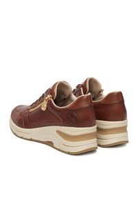 Rieker Sneakersy N9301-25 Brązowy. Kolor: brązowy. Materiał: skóra #3