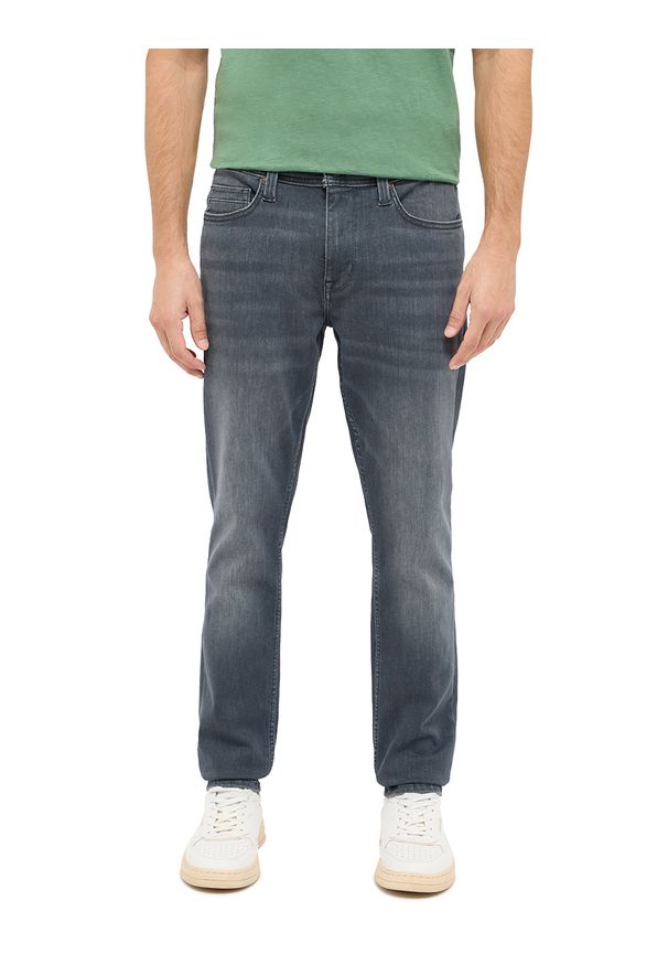 Męskie Spodnie Jeansowe Mustang Style Vegas Slim Denim Grey 1016311 4500 702