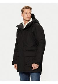 Timberland Parka Willmington TB0A6YCP Czarny Regular Fit. Kolor: czarny. Materiał: bawełna