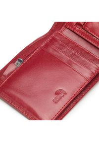 Wittchen - Damski portfel ze skóry niezamykany. Kolor: czerwony. Materiał: skóra #9