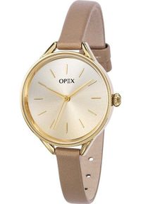 Zegarek Opex Zegarek damski Opex X4053LA1 brązowy. Kolor: brązowy #1