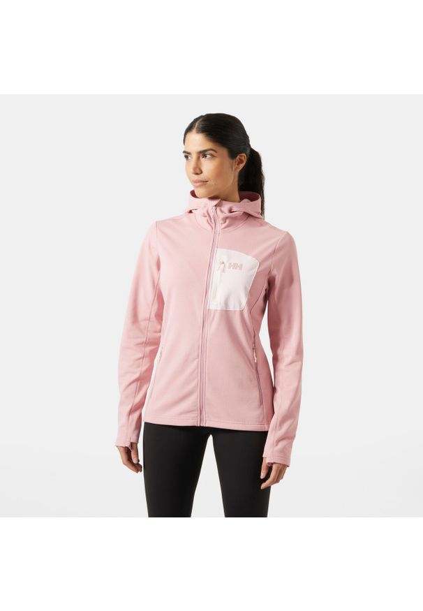 Bluza damska z kapturem Helly Hansen Versalite. Typ kołnierza: kaptur. Kolor: różowy
