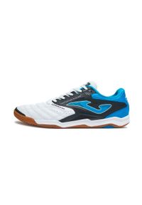 Buty piłkarskie męskie Joma Cancha 2402. Kolor: biały. Materiał: materiał, syntetyk. Szerokość cholewki: normalna. Sport: piłka nożna
