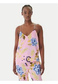 LOLA CASADEMUNT Top LS2615061 Różowy Regular Fit. Kolor: różowy. Materiał: syntetyk #1