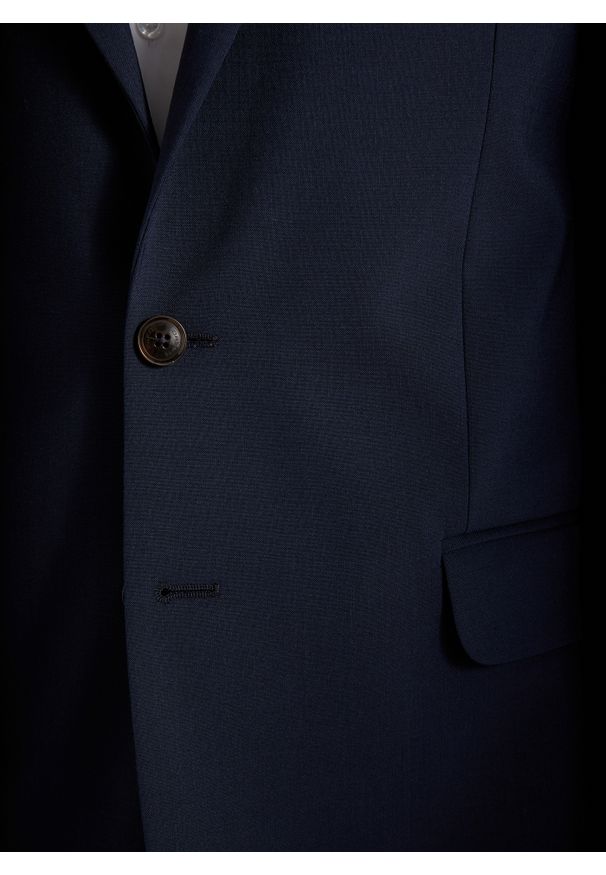 Pako Lorente - Marynarka garniturowa z wełną. Materiał: wełna. Wzór: gładki