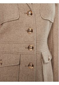 Bruuns Bazaar Marynarka Baki BBW4290 Beżowy Slim Fit. Kolor: beżowy. Materiał: syntetyk #6