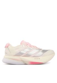 Adidas - adidas Buty do biegania adizero Boston 13 JQ9667 Écru. Kolor: kremowy. Materiał: materiał #1
