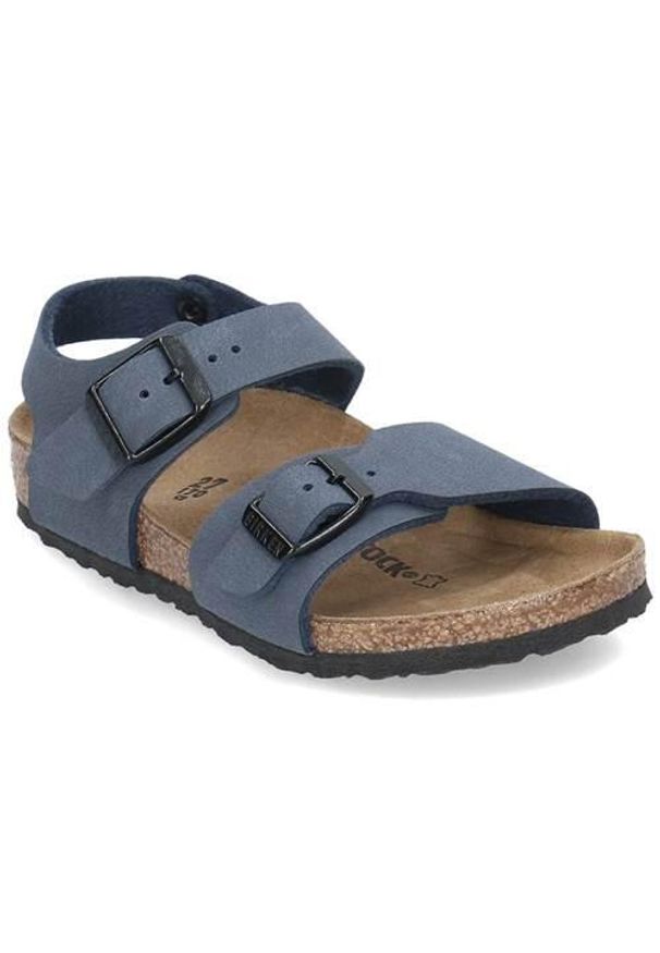 Buty do chodzenia dla dzieci Birkenstock New York. Zapięcie: klamry. Kolor: wielokolorowy. Materiał: materiał, syntetyk, tkanina