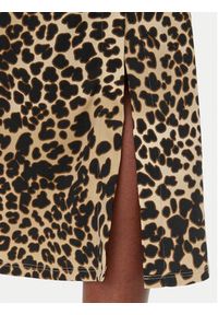JDY Spódnica ołówkowa Ivy 15347463 Brązowy Slim Fit. Kolor: brązowy. Materiał: syntetyk, bawełna #4