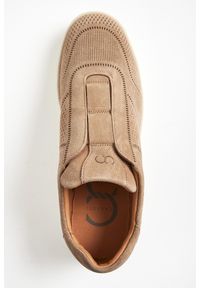 Sneakersy męskie zamszowe CESARE CASADEI. Materiał: zamsz #4