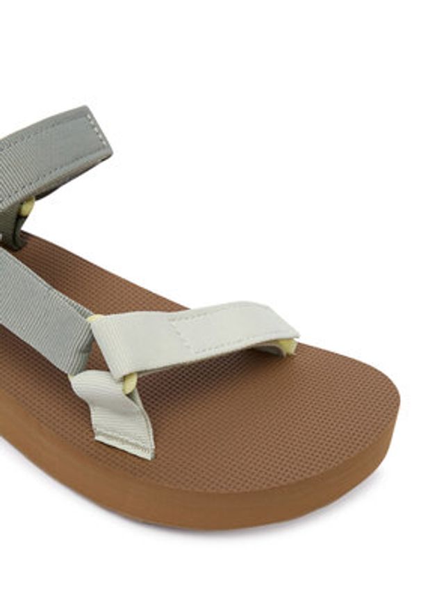 Teva Sandały Midform Universal 1090969 Zielony. Kolor: zielony. Materiał: materiał