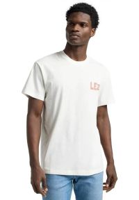 Lee - MESKA KOSZULKA LEE RELAXED GRAPHIC TEE ECRU 112364580 #1