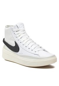 Nike Sneakersy Blazer Phantom Mid DX5800 100 Biały. Kolor: biały. Materiał: skóra