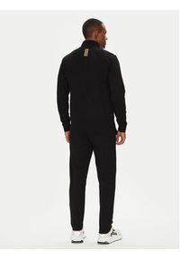 EA7 Emporio Armani Dres 8NPV61 PJVRZ MC004 Czarny Regular Fit. Kolor: czarny. Materiał: bawełna