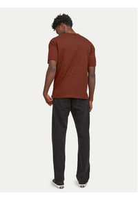 Jack & Jones - Jack&Jones T-Shirt Vesterbro 12240121 Brązowy Relaxed Fit. Kolor: brązowy. Materiał: bawełna #7