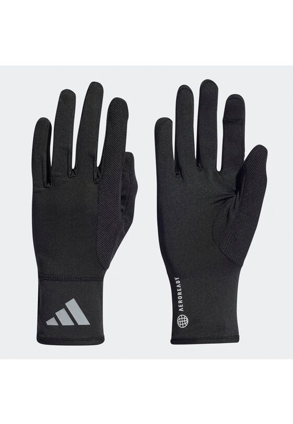 Adidas - adidas Rękawiczki AEROREADY Gloves HT3904 Czarny. Kolor: czarny