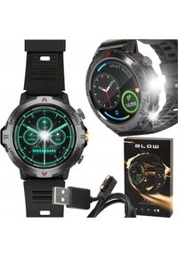 BLOW - Smartwatch Blow SMARTWATCH ZEGAREK MĘSKI POLSKI WODOODPORNY POMIARY ROZMOWY POWIADOMIENIA. Rodzaj zegarka: smartwatch #1