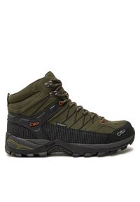 CMP Trekkingi Rigel Mid Trekking Shoes Wp 3Q12947 Khaki. Kolor: brązowy. Materiał: skóra, zamsz. Sport: turystyka piesza