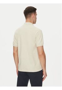Lacoste Polo L1264 Beżowy Classic Fit. Typ kołnierza: polo. Kolor: beżowy. Materiał: bawełna