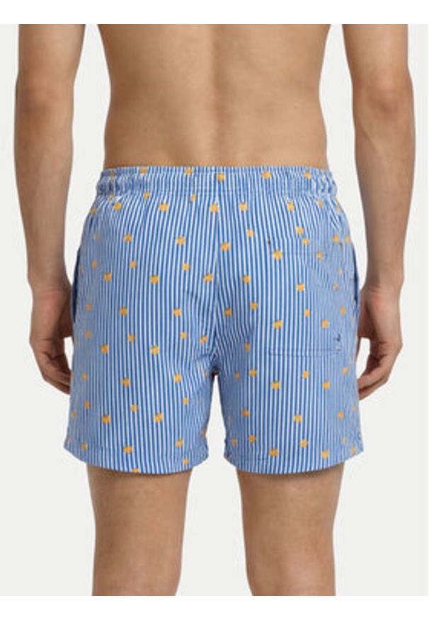 Jack & Jones Szorty kąpielowe Maui Breeze 12291425 Niebieski Regular Fit. Kolor: niebieski. Materiał: syntetyk