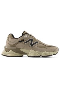Buty unisex New Balance U9060ORD – beżowe. Kolor: beżowy. Materiał: skóra, materiał, syntetyk, tkanina, guma. Szerokość cholewki: normalna. Sport: turystyka piesza #1