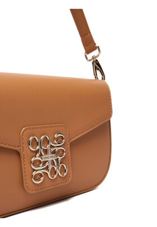 Nine West Torebka CEO-Celest-LDA8444 Brązowy. Kolor: brązowy