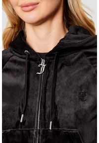 Juicy Couture - JUICY COUTURE Czarna bluza Madison Outline, Rozmiar L. Kolor: czarny #3