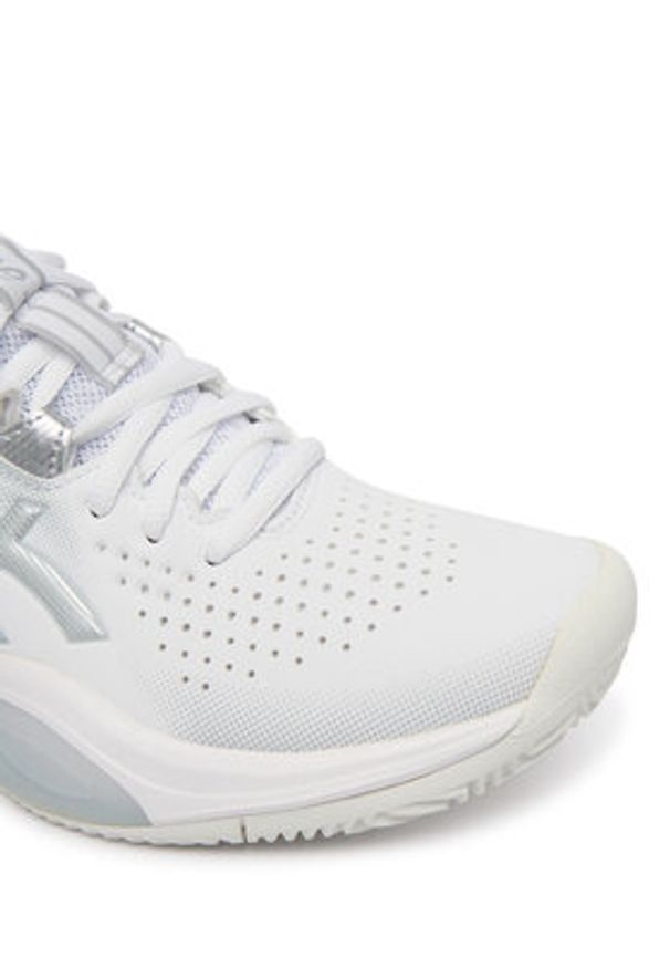 Asics Buty do tenisa Gel-Challenger 15 Clay 1042A293 Biały. Kolor: biały. Materiał: skóra. Sport: tenis