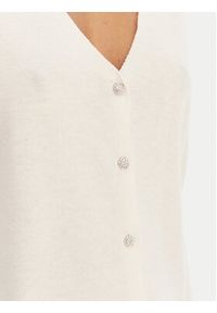 Morgan Kardigan 251-MBATSI Écru Slim Fit. Materiał: syntetyk #4