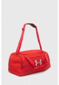 Under Armour torba sportowa Undeniable 5.0 Medium kolor czerwony. Kolor: czerwony. Materiał: tworzywo sztuczne. Sport: fitness #3