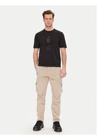 C.P. Company Spodnie materiałowe 18CMPA058A005694G Khaki Regular Fit. Kolor: brązowy. Materiał: bawełna #4