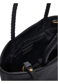 TOMMY HILFIGER - Tommy Hilfiger Torebka Th Marina Bucket Leather AW0AW18739 Czarny. Kolor: czarny. Materiał: skórzane #6