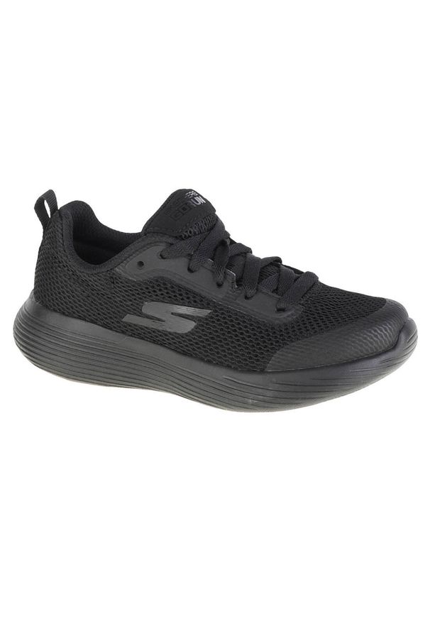 skechers - Buty do chodzenia chłopięce, Skechers Go Run 400 V2 Omega. Zapięcie: sznurówki. Kolor: czarny, wielokolorowy. Materiał: materiał, tkanina. Szerokość cholewki: normalna. Model: Skechers Sport. Sport: bieganie, turystyka piesza