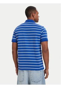 Tommy Jeans Polo DM0DM22708 Niebieski Regular Fit. Typ kołnierza: polo. Kolor: niebieski. Materiał: bawełna #4