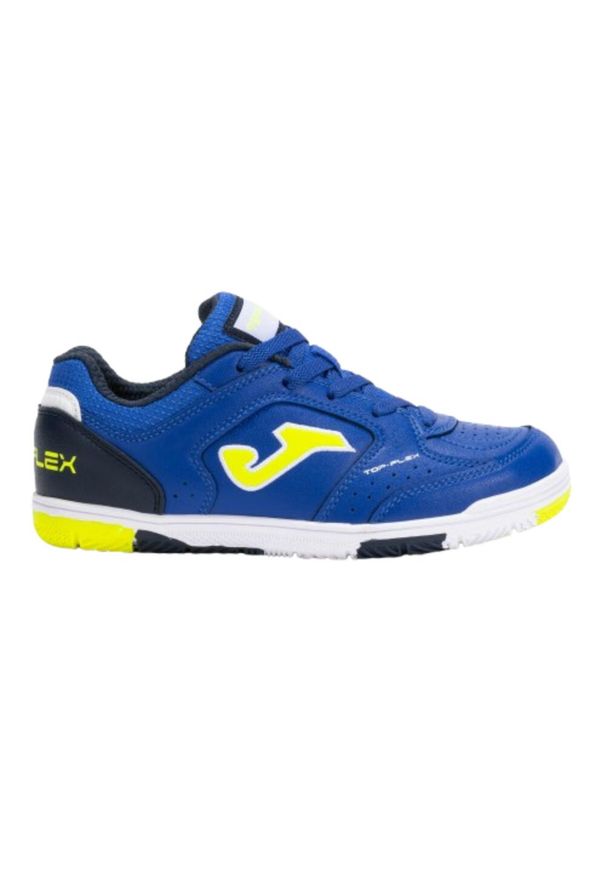 Buty dziecięce halowe Joma Top Flex JR 2505 Indoor niebieskie r. 35. Kolor: niebieski. Sport: piłka nożna