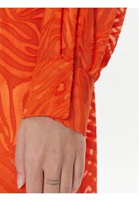 Pinko Sukienka codzienna Stringa 101593 A123 Pomarańczowy Regular Fit. Okazja: na co dzień. Kolor: pomarańczowy. Materiał: syntetyk. Typ sukienki: proste. Styl: casual #4