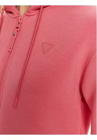 Guess Bluza V3RQ11 K7UW2 Różowy Regular Fit. Kolor: różowy. Materiał: wiskoza