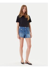 Morgan Szorty jeansowe 251-SHAMIZ Niebieski Slim Fit. Kolor: niebieski. Materiał: bawełna