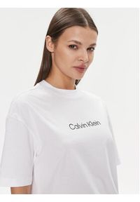 Calvin Klein T-Shirt Hero Logo Oversized T Shirt K20K206778 Biały Regular Fit. Kolor: biały. Materiał: bawełna #2