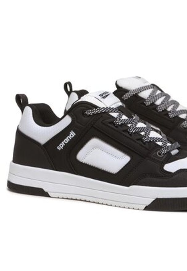 Sprandi Sneakersy MP07-21827-02 Czarny. Kolor: czarny. Materiał: materiał