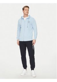 Jack & Jones Bluza Simon 12269366 Błękitny Standard Fit. Kolor: niebieski. Materiał: syntetyk, bawełna #5