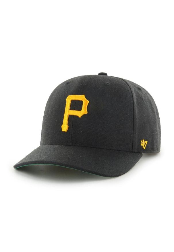 47 Brand - Brand `47 czapka z daszkiem Pittsburgh Pirates B-CLZOE20WBP-BKB czarny OSFM. Kolor: czarny