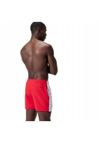 Speedo - Męskie Spodenki Kąpielowe Volley. Kolor: czerwony. Styl: sportowy