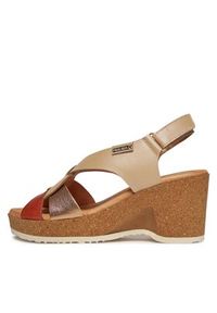 Pikolinos Sandały Arenales W3B-1518CPC1 Beżowy. Kolor: beżowy. Materiał: skóra #4