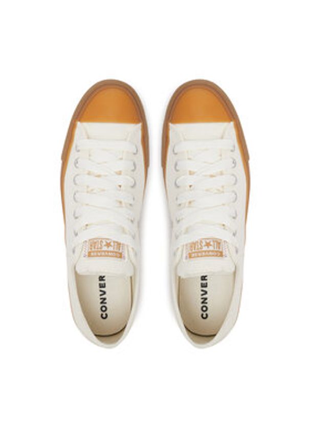 Converse Trampki Chuck Taylor All Star Tough Textures A10512C Beżowy. Kolor: beżowy. Materiał: materiał