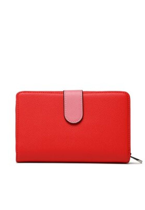 Tous - TOUS Portfel Balletera M. New Dubai 2001689817 Czerwony. Kolor: czerwony. Materiał: skóra